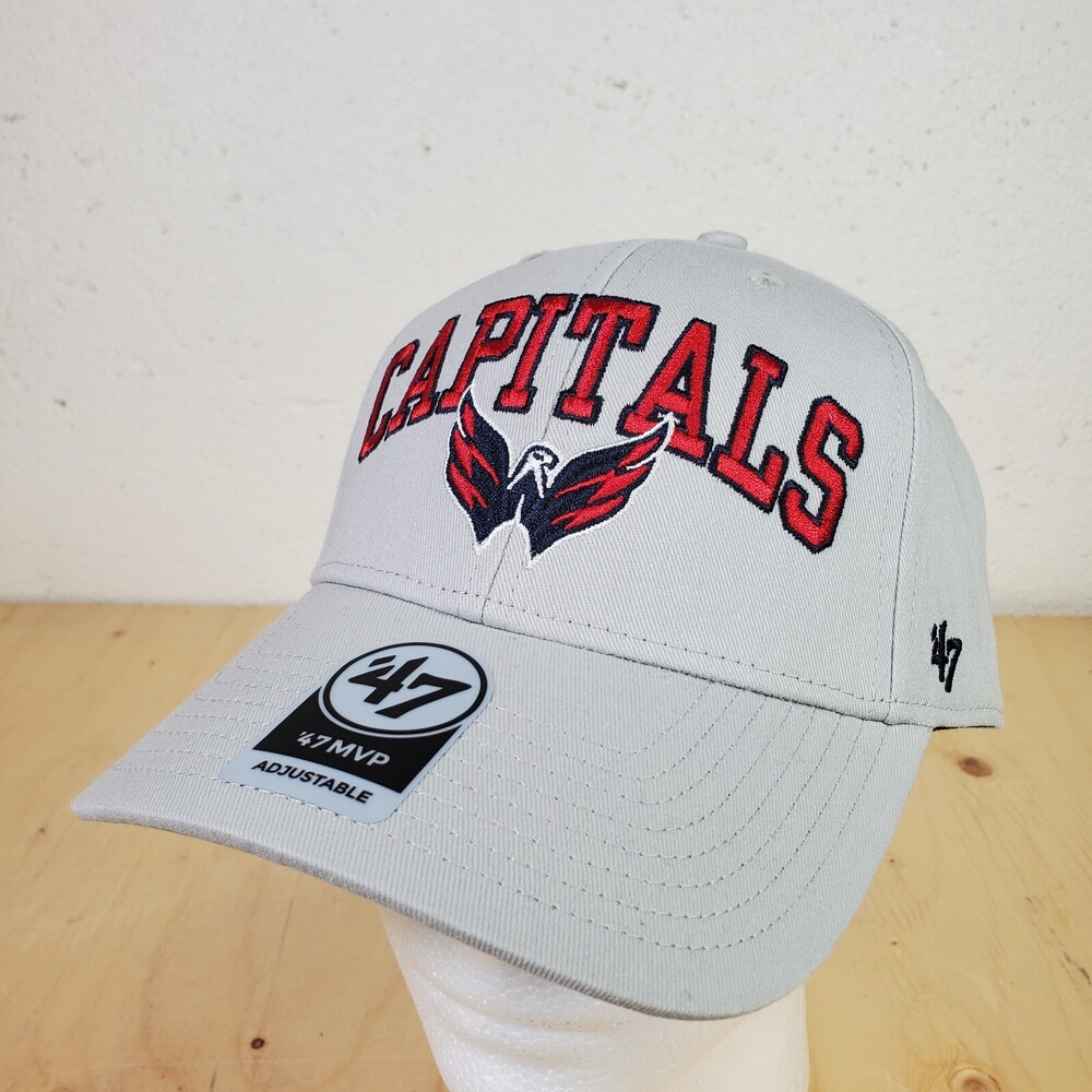 Washington Capitals Cap '47 Brand MVP Adjustable Snapback Hat NHL Hockey OSFA